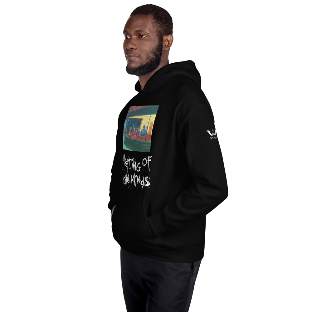 meeting of the minds - Mall Kiosk Hoodie